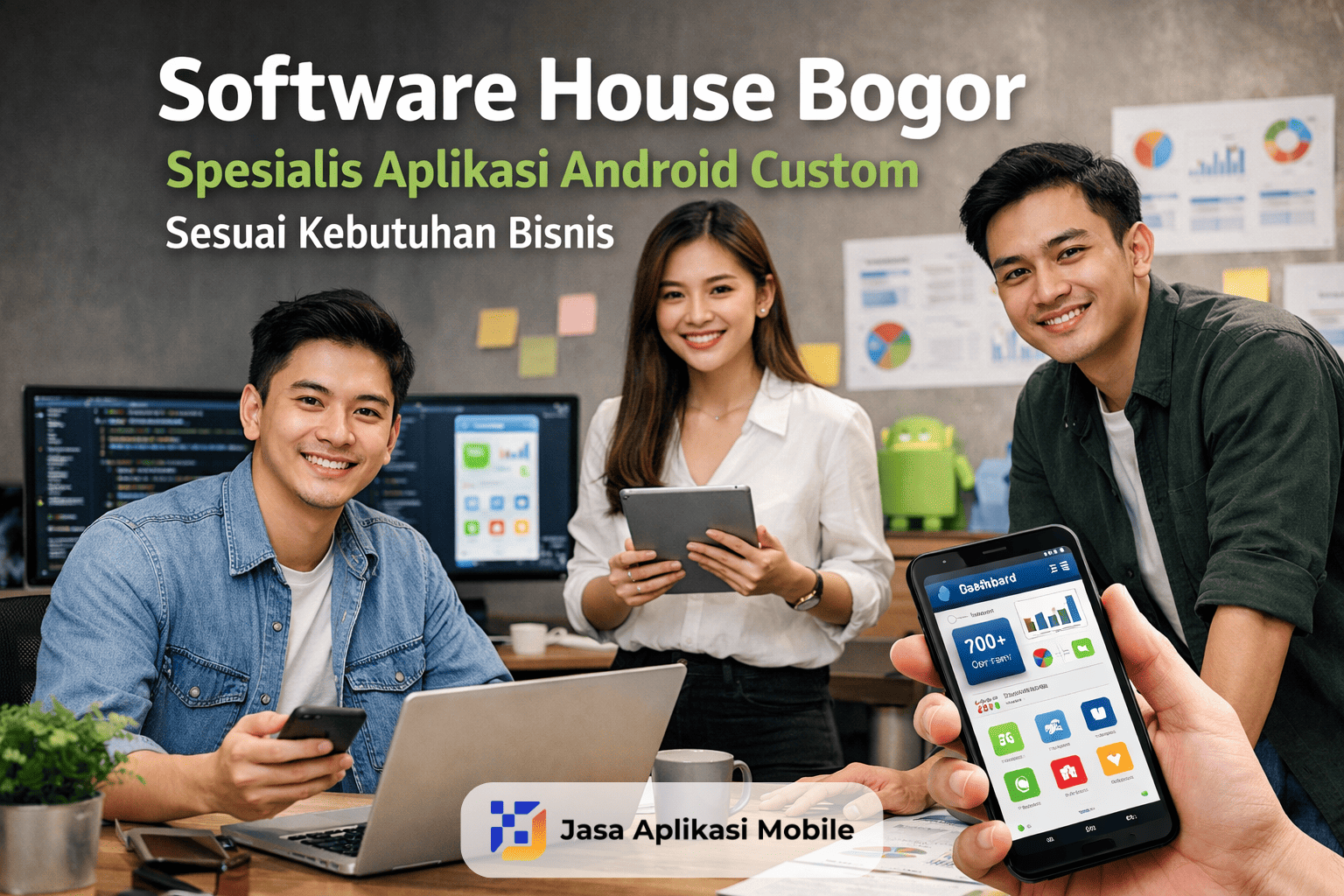 Software House Bogor Spesialis Aplikasi Android Custom Sesuai Kebutuhan Bisnis